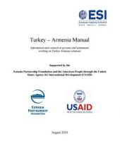 Manual: Information and contacts for researchers and institutions working on Turkey-Armenia relations