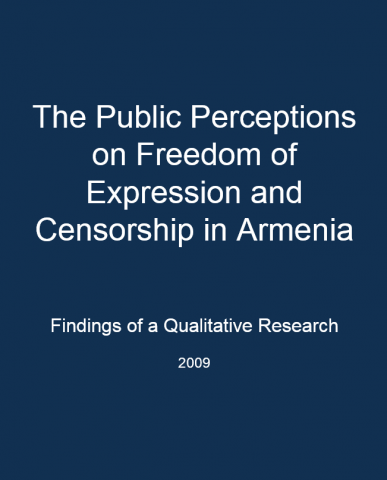 Public Perceptions on Freedom of Expression and Censorship in Armenia ppp
